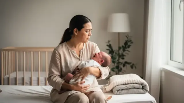 Hilfe für neue Mütter bei Baby Blues im Wochenbett
