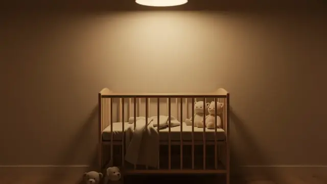 Sanfte Babyzimmer Beleuchtung für einen erholsamen Schlaf des Kindes