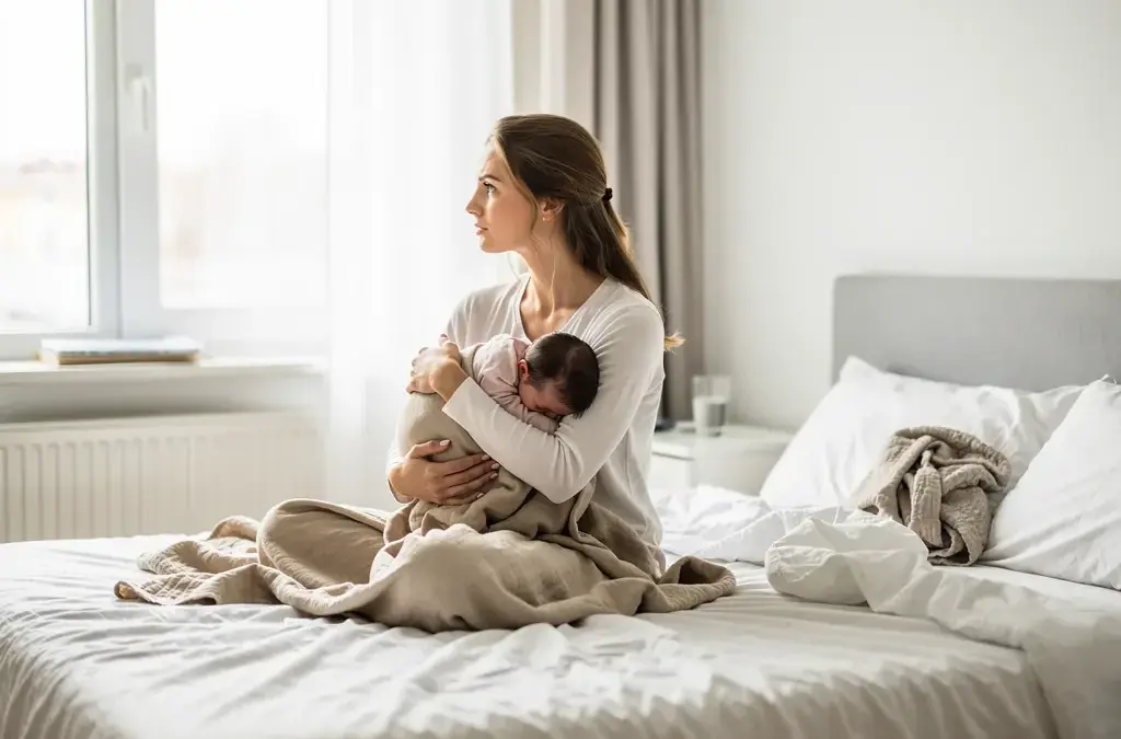 Hilfe bei Babyblues erkennen und rechtzeitig professionelle Unterstützung suchen