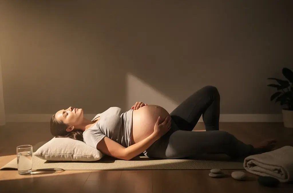 Beitragsbild zum Thema Hypnobirthing kennenlernen für eine entspannte Geburt