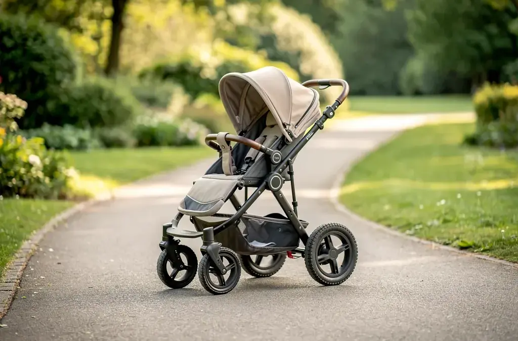Sicherheit im Kinderwagen: stabile Konstruktion und wichtige Sicherheitsmerkmale beachten