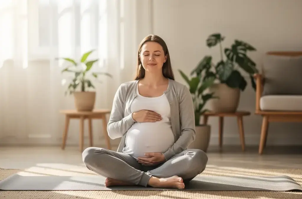 Meditation für schwangere Frauen zur Förderung von Entspannung und emotionaler Stabilität