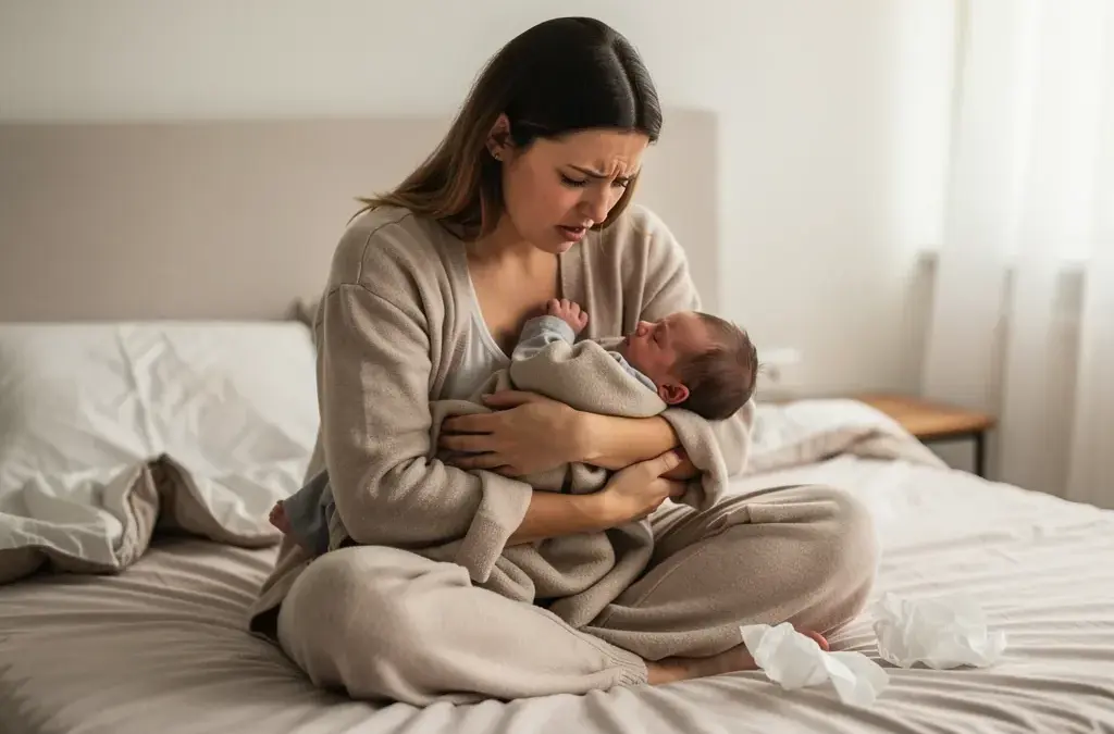Behandlungsansätze und Symptome der postpartalen Angststörung im Wochenbett