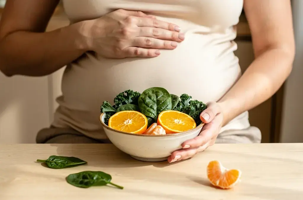 Nährstoffe für eine gesunde Schwangerschaft Ernährung von Mutter und Kind