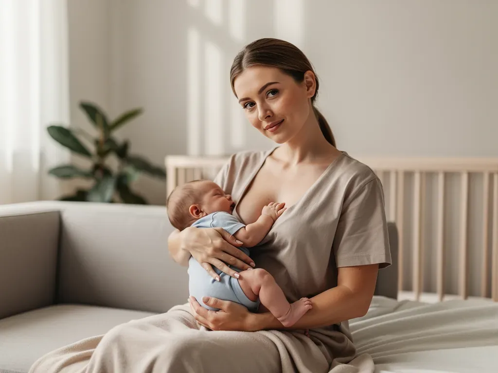 Beratung für Eltern zu Stillen oder Fläschchen für Babys erste Monate