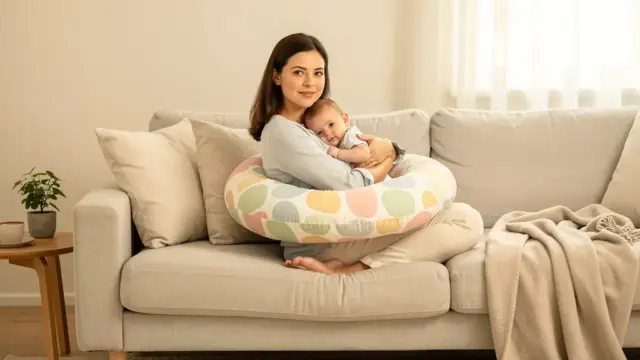 Stillkissen nutzen für entspannte Stillzeiten und optimalen Komfort für Mutter und Baby