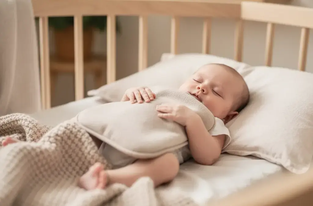 Wärmflasche für Babys sicher anwenden zur Linderung von Bauchschmerzen und Unruhe